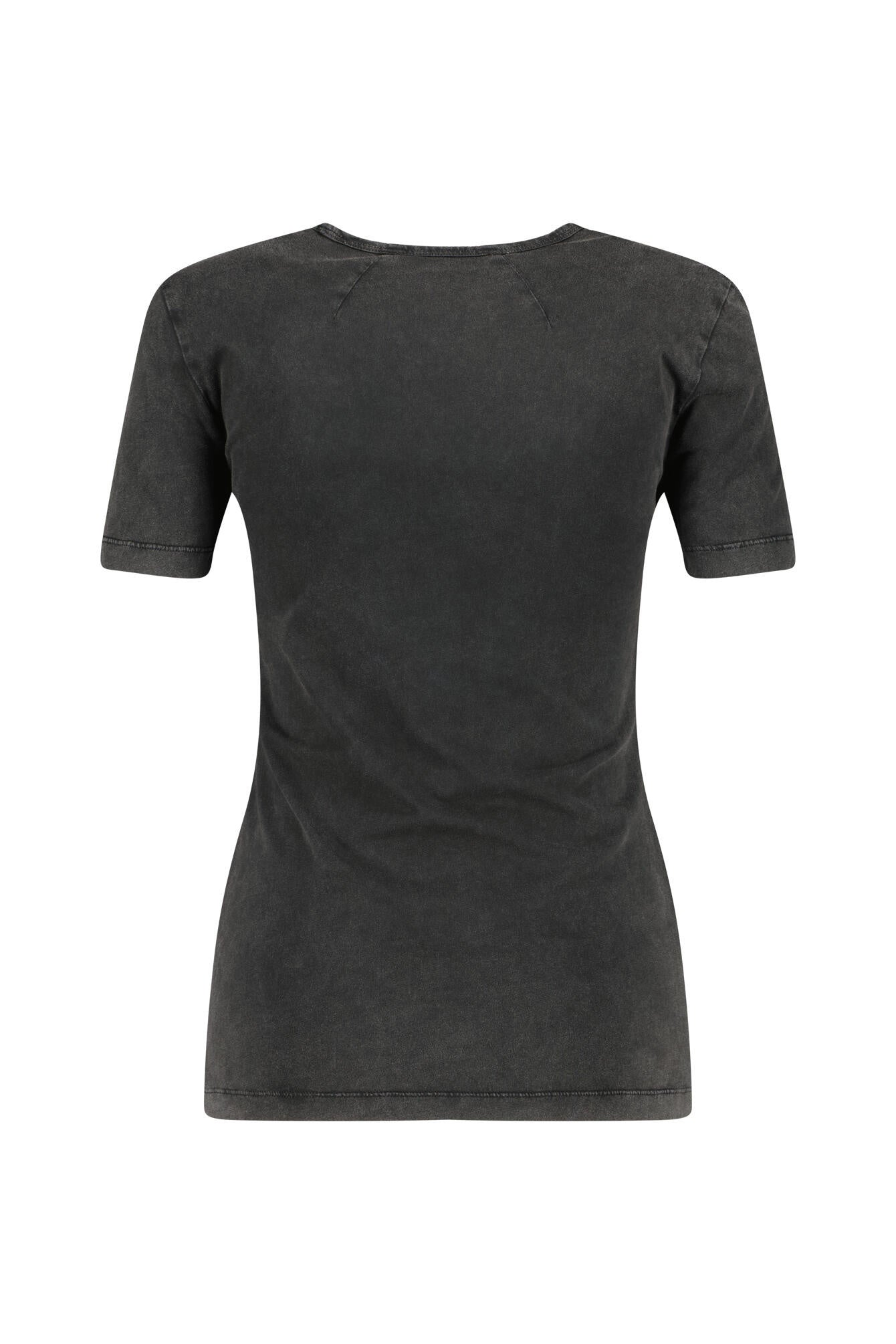 T-Shirt aus Bio-Baumwolle - 105-black - Schwarz