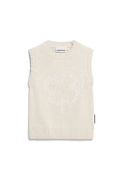 Stricktanktop aus Baumwollmix - 3152-oatmilk-light oatmilk - Beige