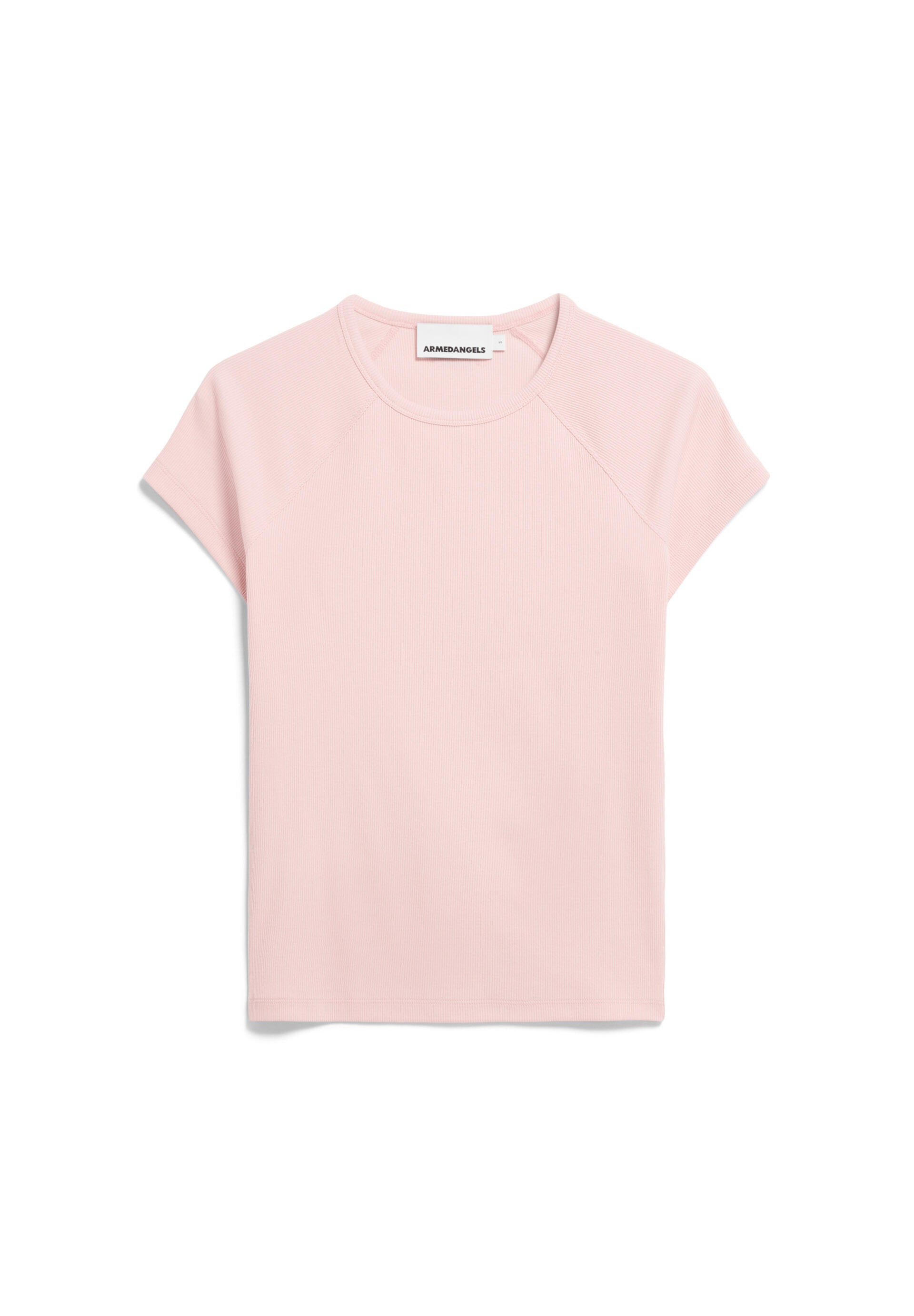 Ripp-T-Shirt aus Bio-Baumwolle - 3062-rosalilly - Rosa