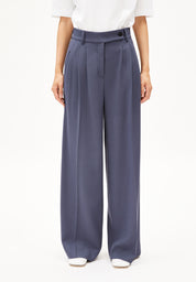 Stoffhose KAAYU Wide Leg - 3058-moonlight gray - Blau