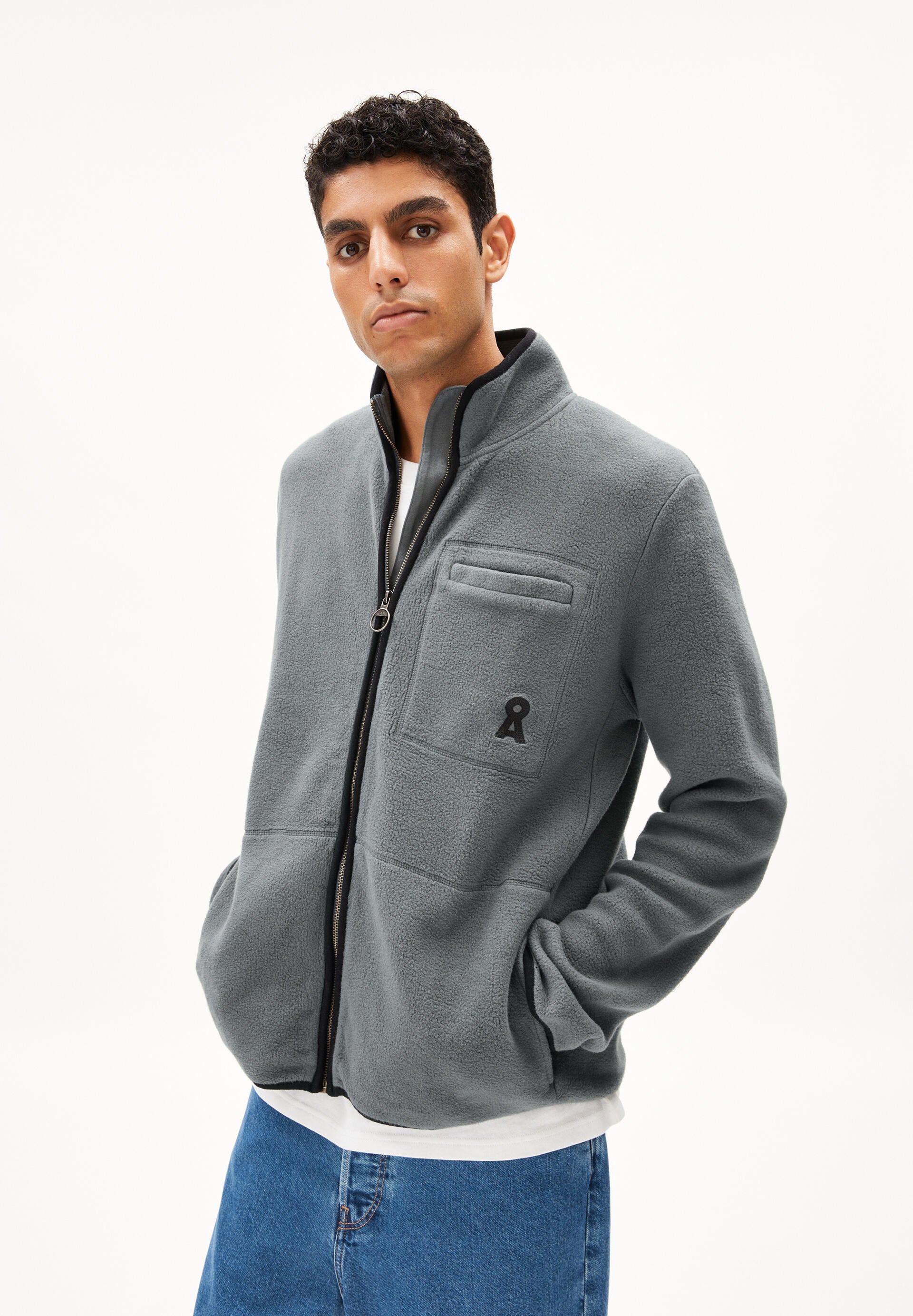 Übergangsjacke AABLEO - 2682-space steel - Grau