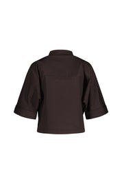 Bluse FREPPY Loose Fit - 20024-midnight brown - Braun