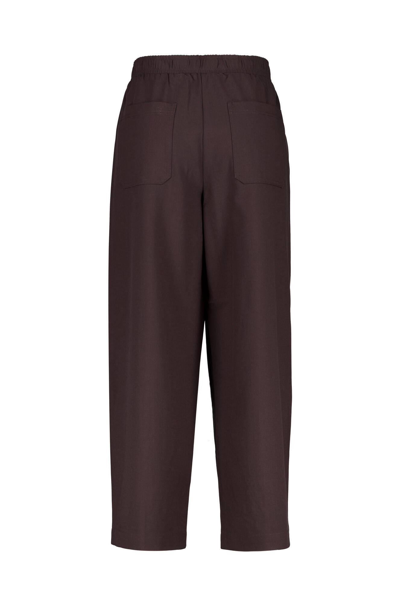 Hose Straight Leg - 20024-midnight brown - Braun