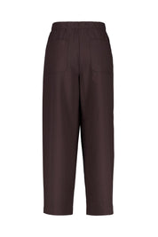 Hose Straight Leg - 20024-midnight brown - Braun