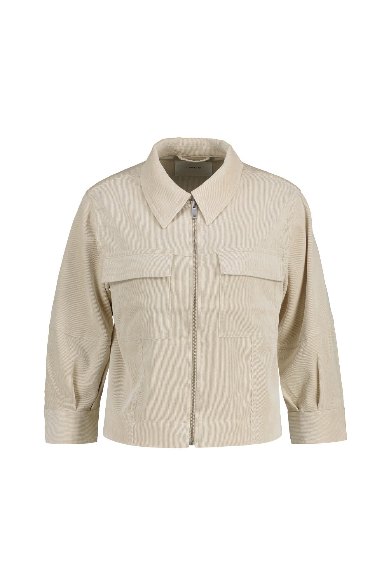 Kurzjacke aus Feincord - 20003-natural glaze - Beige