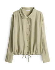 Bluse FAYRA aus Modal - 30041-soft matcha - Grün