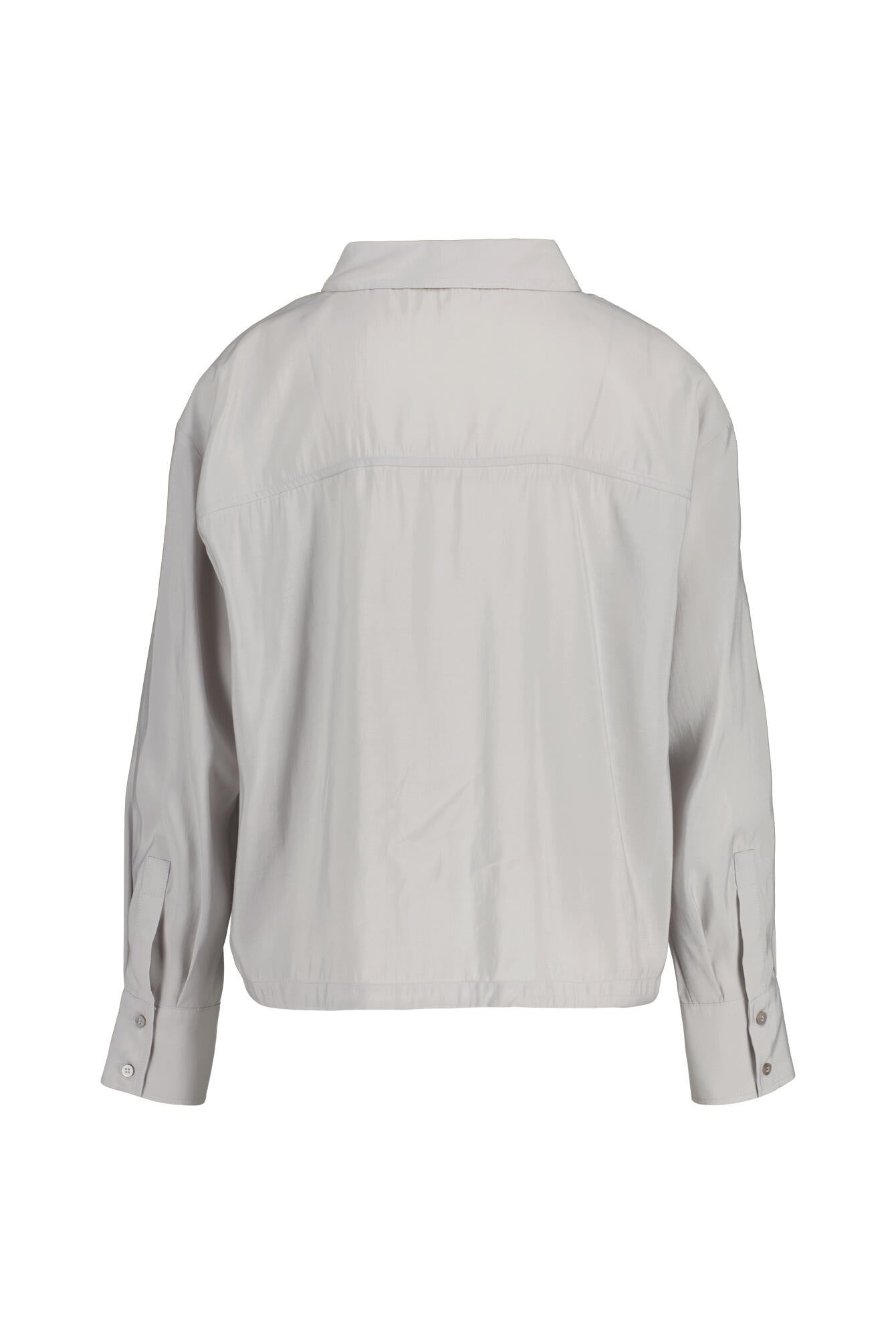 Bluse FAYRA aus Modal - 8056-hazy fog melange - Grau