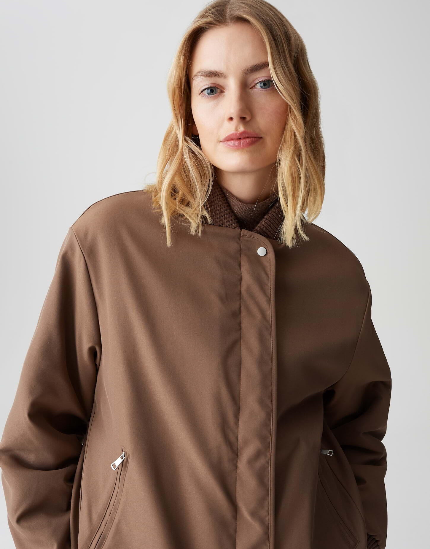 Wendejacke HULDA reversible - 20020-cocoa - Braun