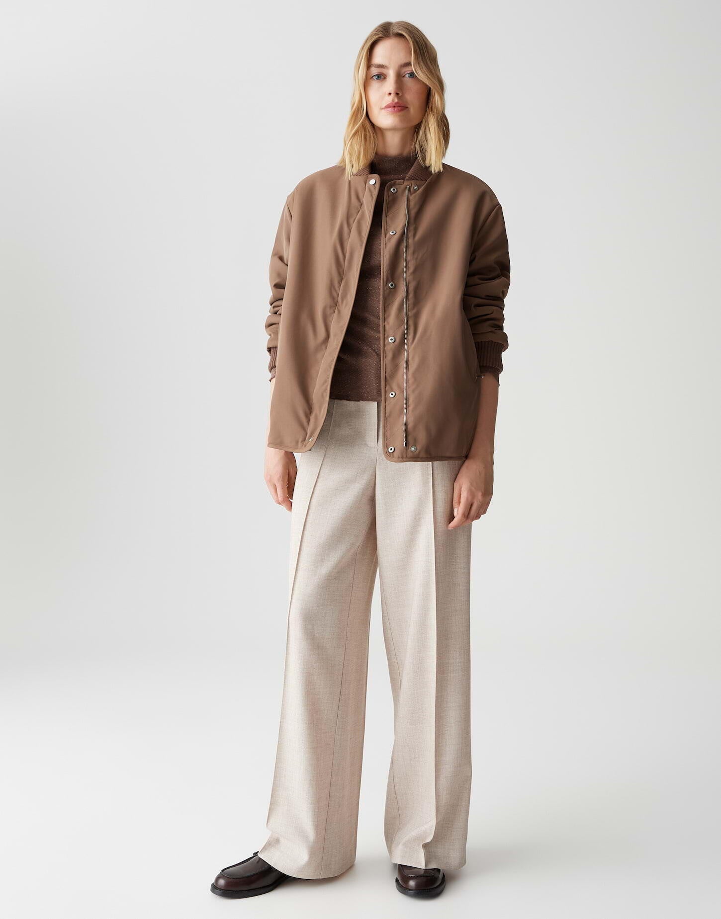 Wendejacke HULDA reversible - 20020-cocoa - Braun