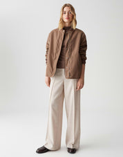Wendejacke HULDA reversible - 20020-cocoa - Braun