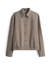 Bluse FJORDIS meliert - 20020-cocoa - Braun