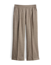 Schlupfhose MAIKITO PEPITA Wide Leg - 20020-cocoa - Braun