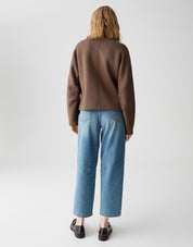 Sweatshirt GILAN Viskosemix - 20020-cocoa - Braun