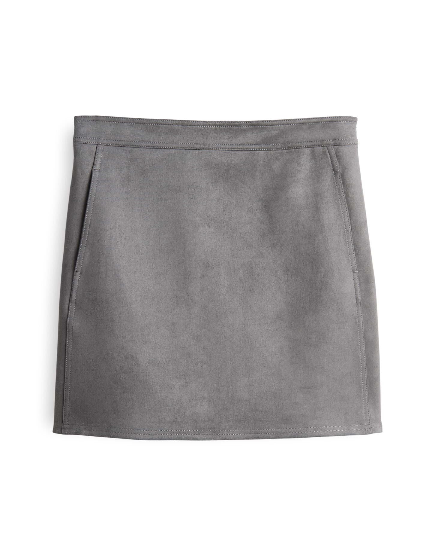 A-Linienrock Mini RELVINA - 8072-easy grey - Grau