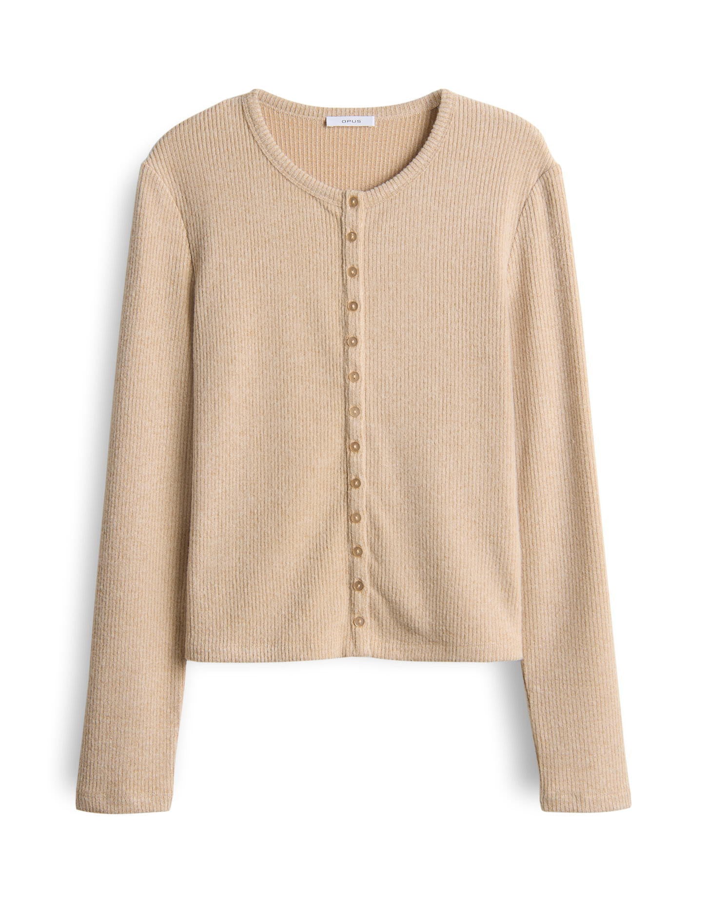 Strickjacke SALTUS aus Viskosemix - 2088-macadamia - Beige