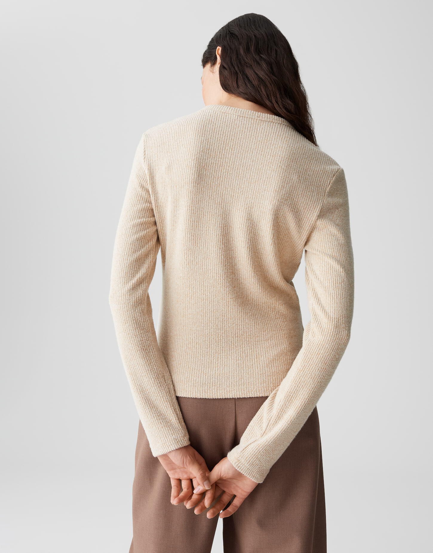 Strickjacke SALTUS aus Viskosemix - 2088-macadamia - Beige
