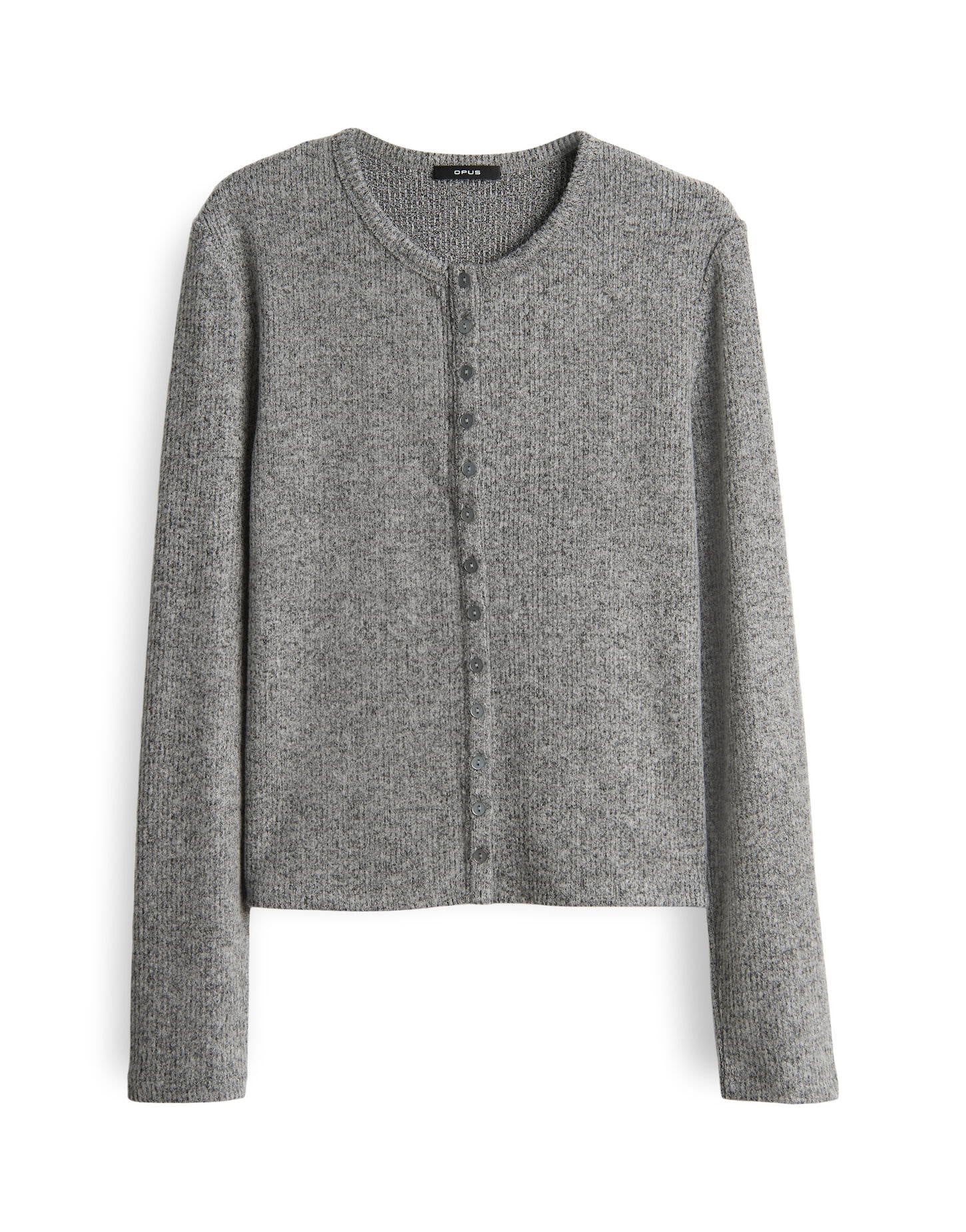 Strickjacke SALTUS aus Viskosemix - 8072-easy grey - Grau