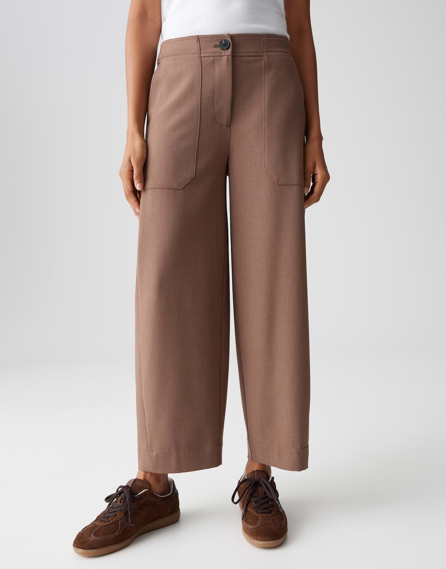 Culotte MYHA Wide Leg - 20020-cocoa - Braun