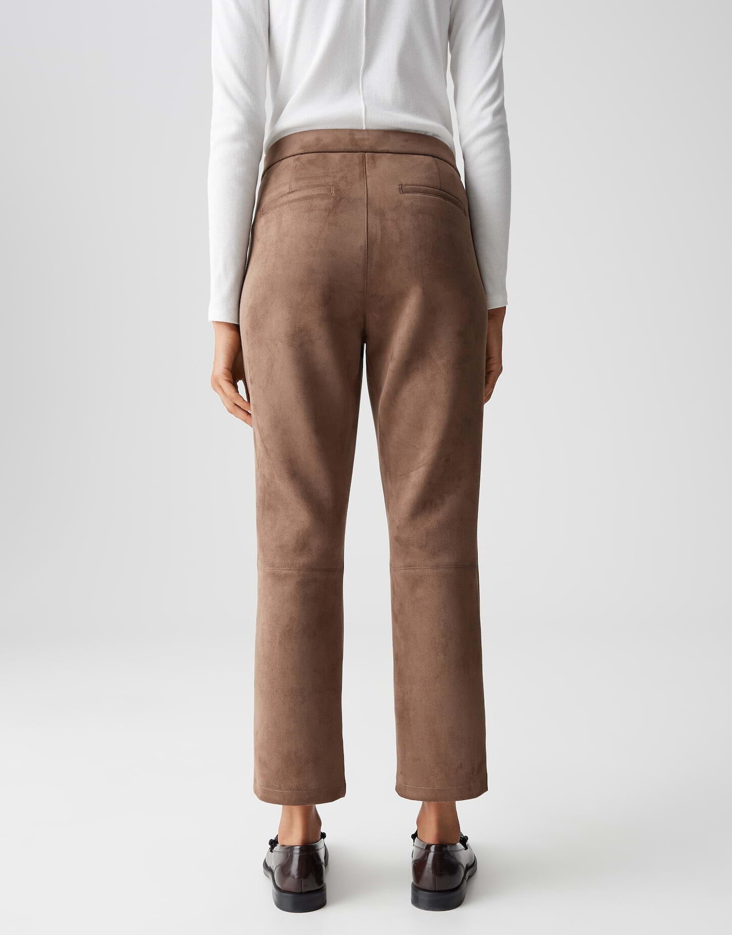Hose ELVINA Regular Fit - 20020-cocoa - Braun