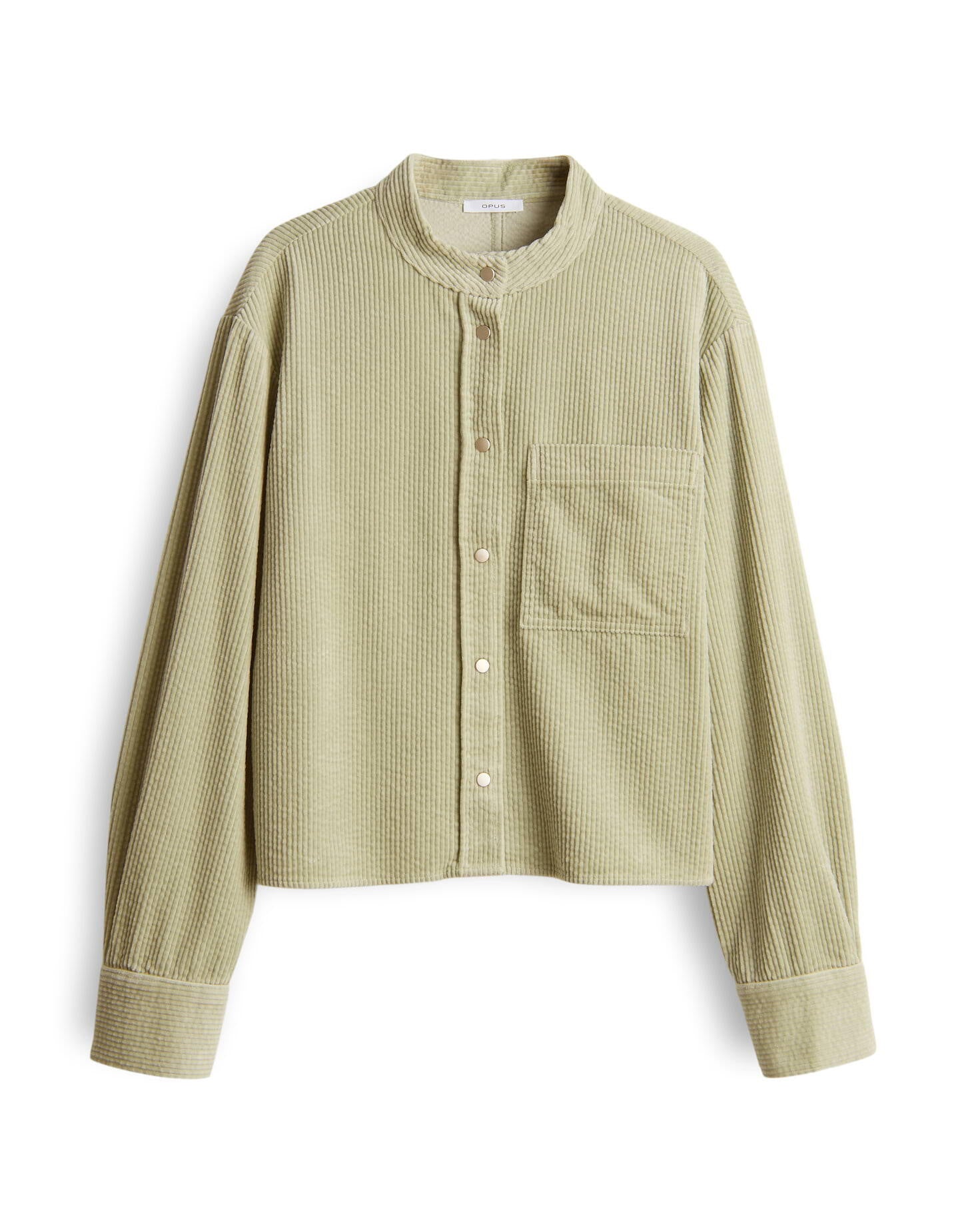 Cordbluse FALVE - 30041-soft matcha - Grün