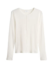 Rippshirt SADALIE - 1004-milk - Creme