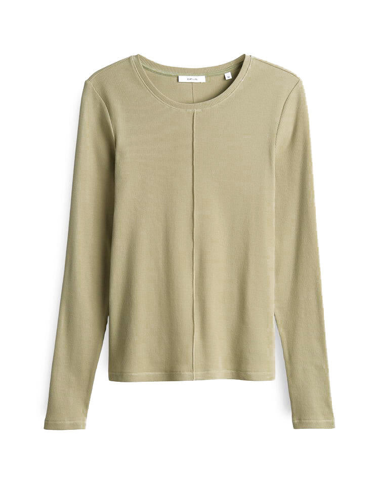 Rippshirt SADALIE - 30041-soft matcha - Grün