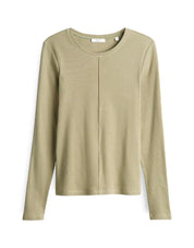 Rippshirt SADALIE - 30041-soft matcha - Grün
