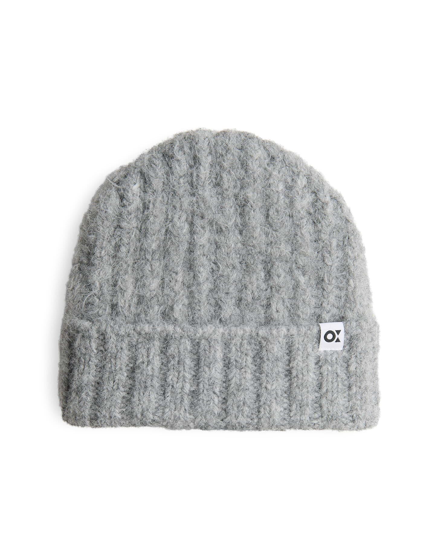 Strickmütze ACOTTA - 8056-hazy fog melange - Grau
