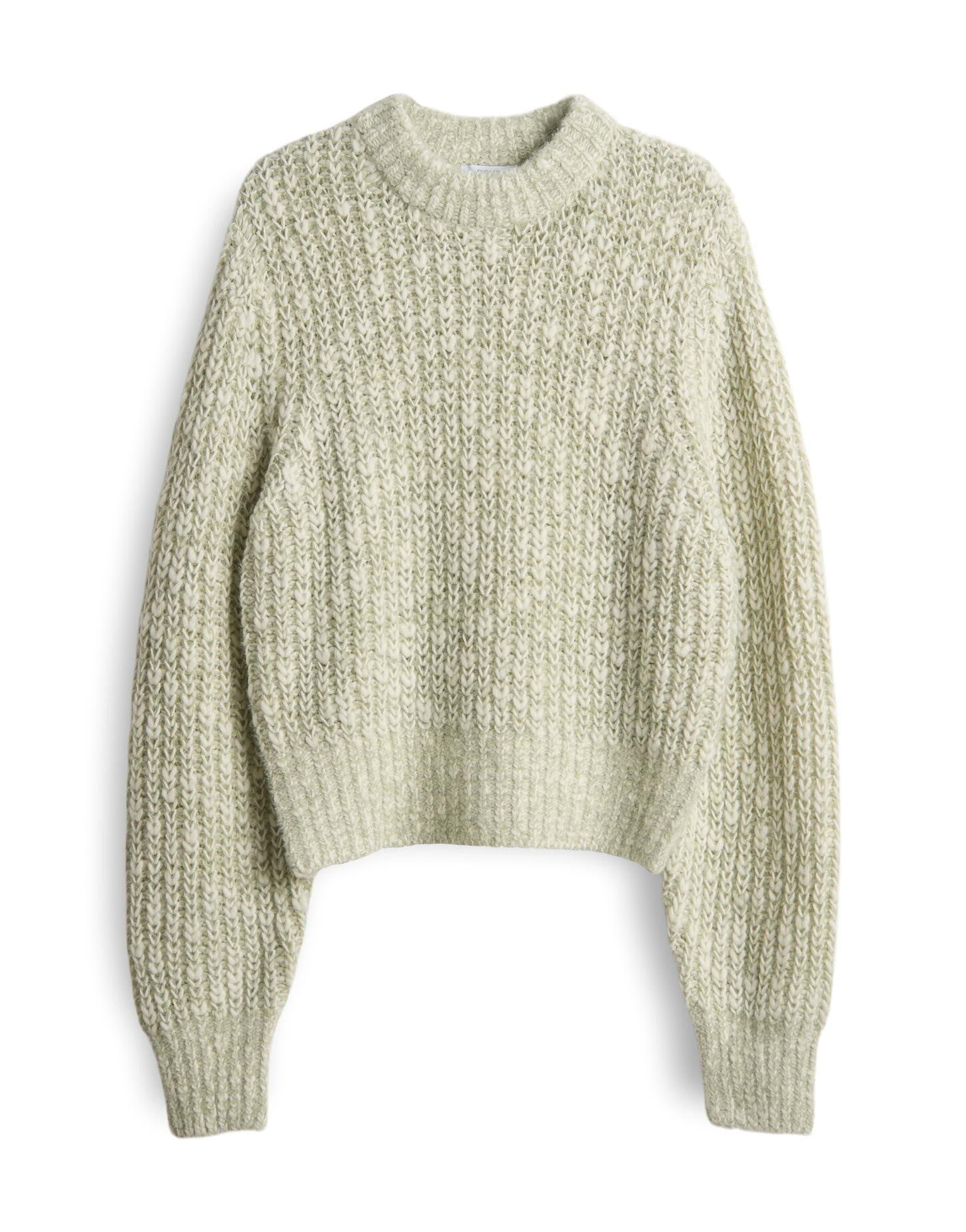 Strickpullover PALIZIA mit Stehkragen - 30041-soft matcha - Grün