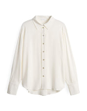 Bluse FAHLA aus Viskose - 1004-milk - Weiß