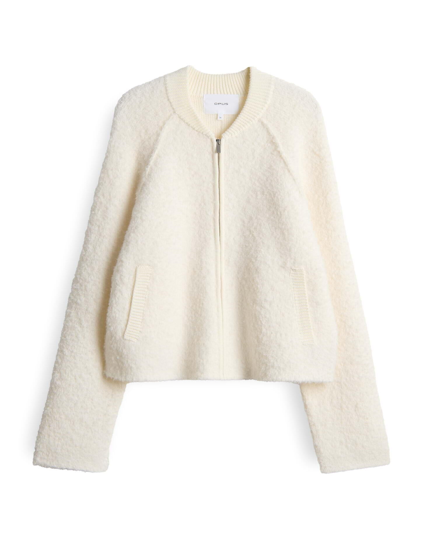 Strickjacke DELNY - 1006-soft cream - Creme
