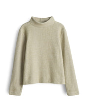 Strickpullover GAKIRA mit Stehkragen - 30041-soft matcha - Grün