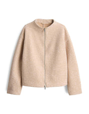Boucléjacke HURLIE - 2088-macadamia - Beige