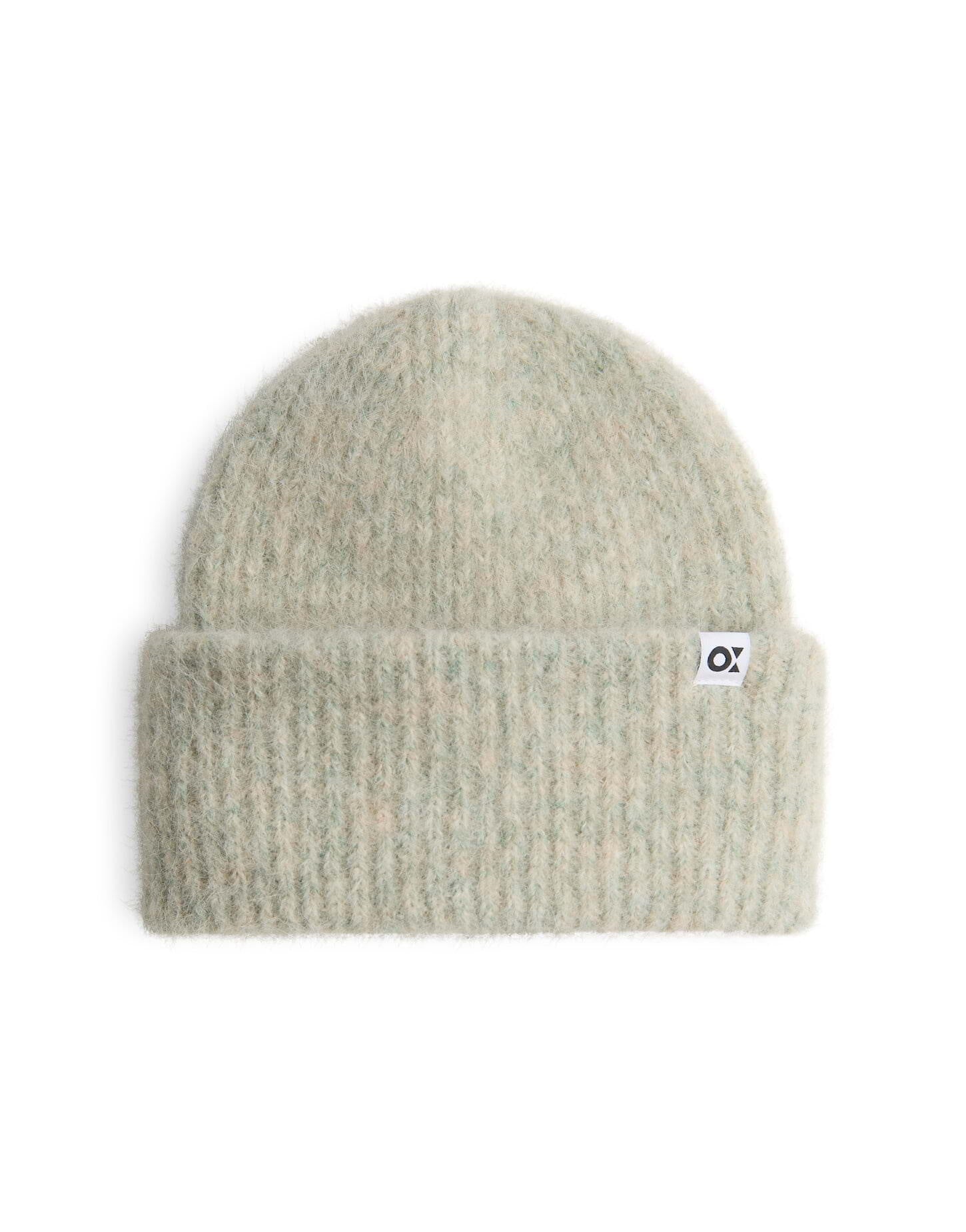Strickmütze aus Alpakamix - 30041-soft matcha - Grün