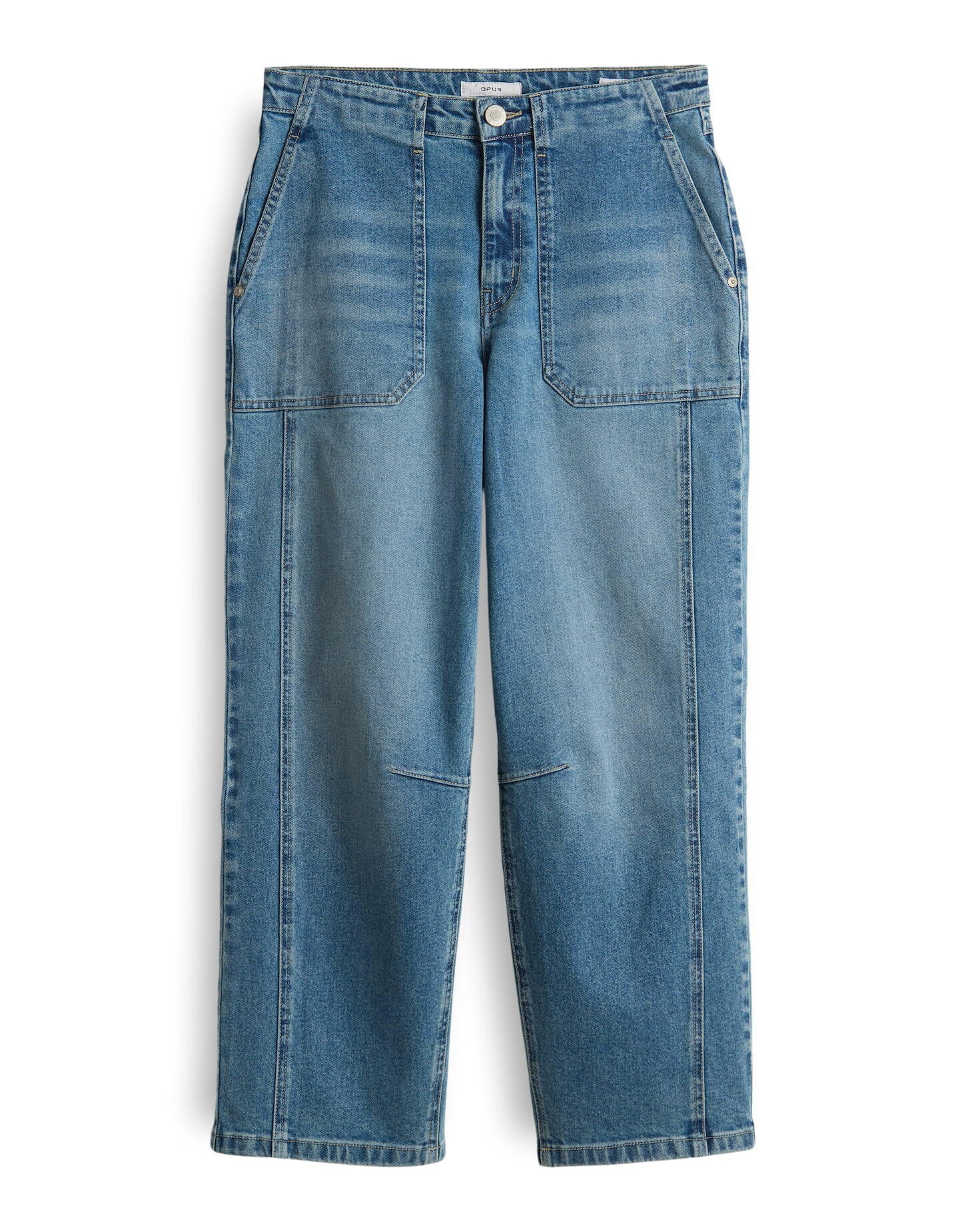 Jeans LOLAH Barrel Fit - 70277-mid modern blue - Blau