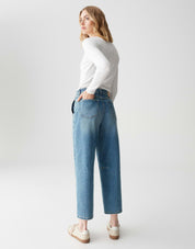 Jeans LOLAH Barrel Fit - 70277-mid modern blue - Blau