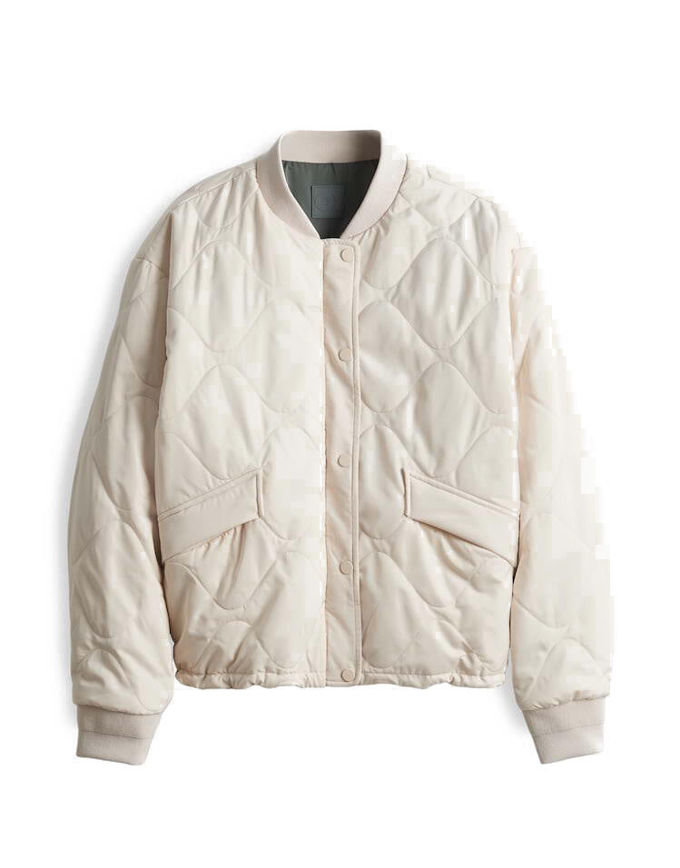 Wendejacke HALLINU gesteppt - 20003-natural glaze - Beige