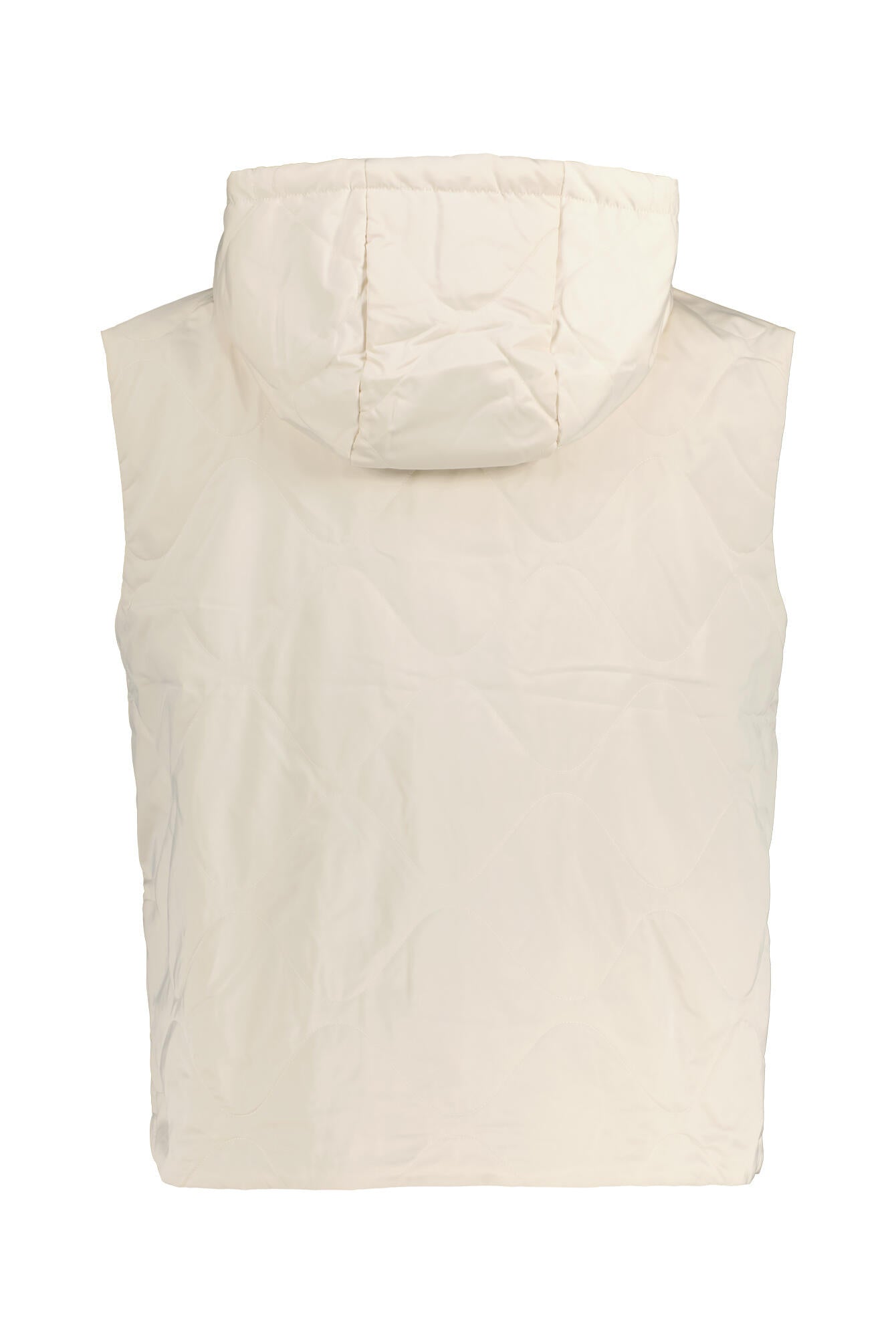 Weste WUSI mit Kapuze - 20003-natural glaze - Grau