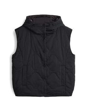 Weste WUSI mit Kapuze - 900-black - Schwarz