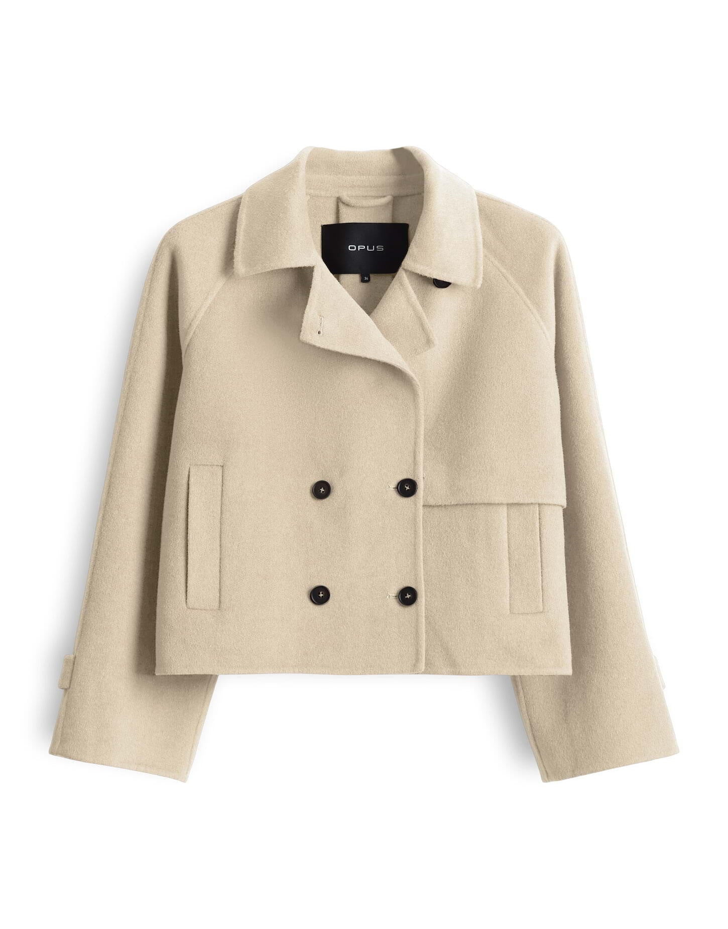 Jacke HAILI aus Wollmix - 2088-macadamia - Creme