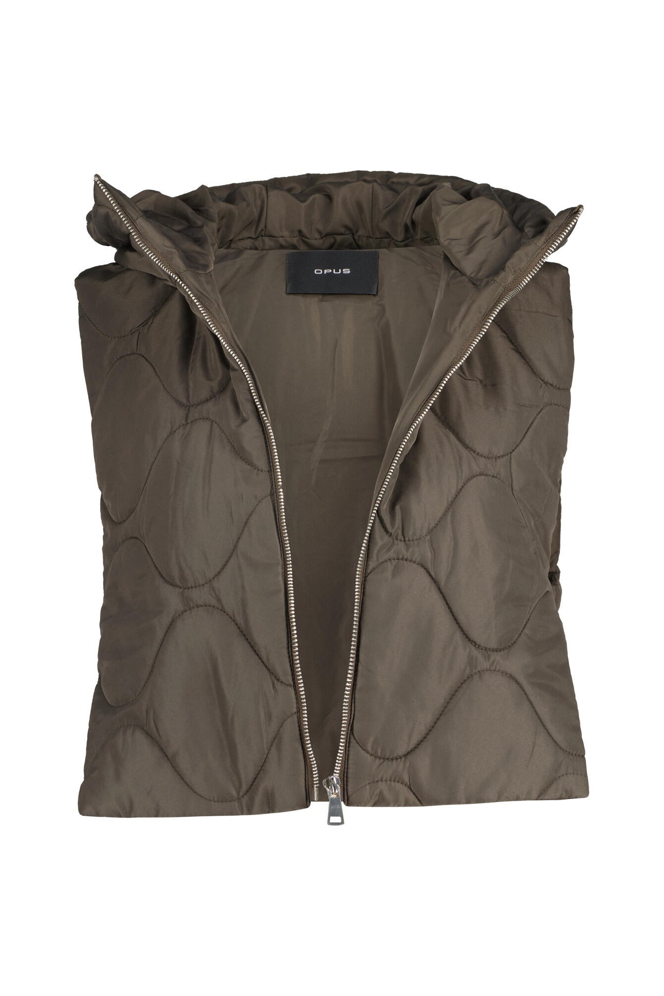 Weste ARAUTI flow - 20024-midnight brown - Braun