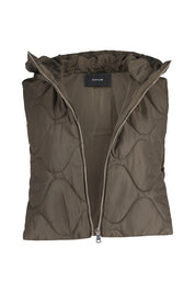 Weste ARAUTI flow - 20024-midnight brown - Braun