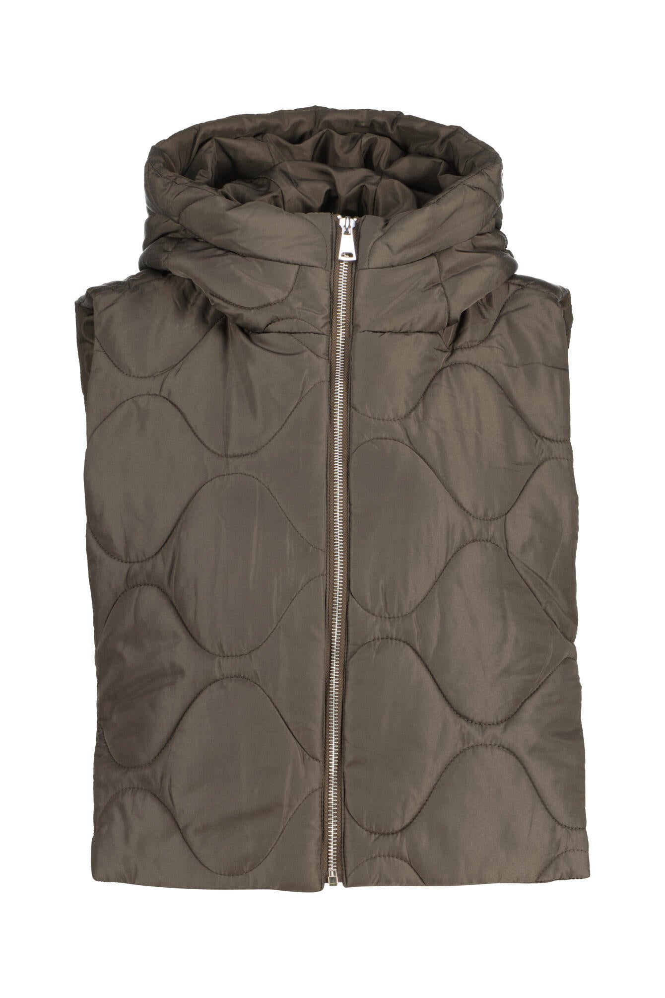 Weste ARAUTI flow - 20024-midnight brown - Braun
