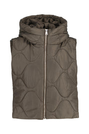 Weste ARAUTI flow - 20024-midnight brown - Braun