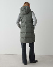Steppweste WALMA - 3062-dark sage - Grün