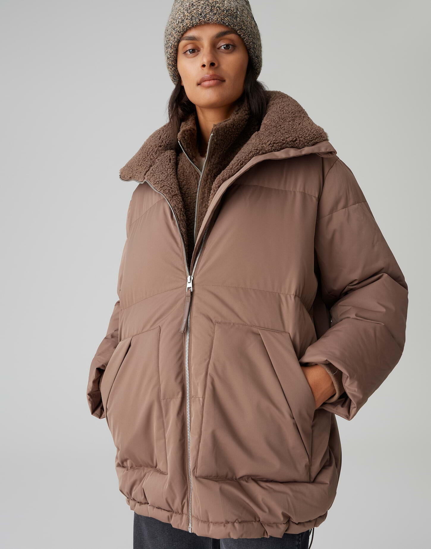 Winterjacke HILEEN - 20020-cocoa - Braun