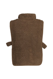 Teddy-Cape ATUBA mit Stehkragen - 20020-cocoa - Braun