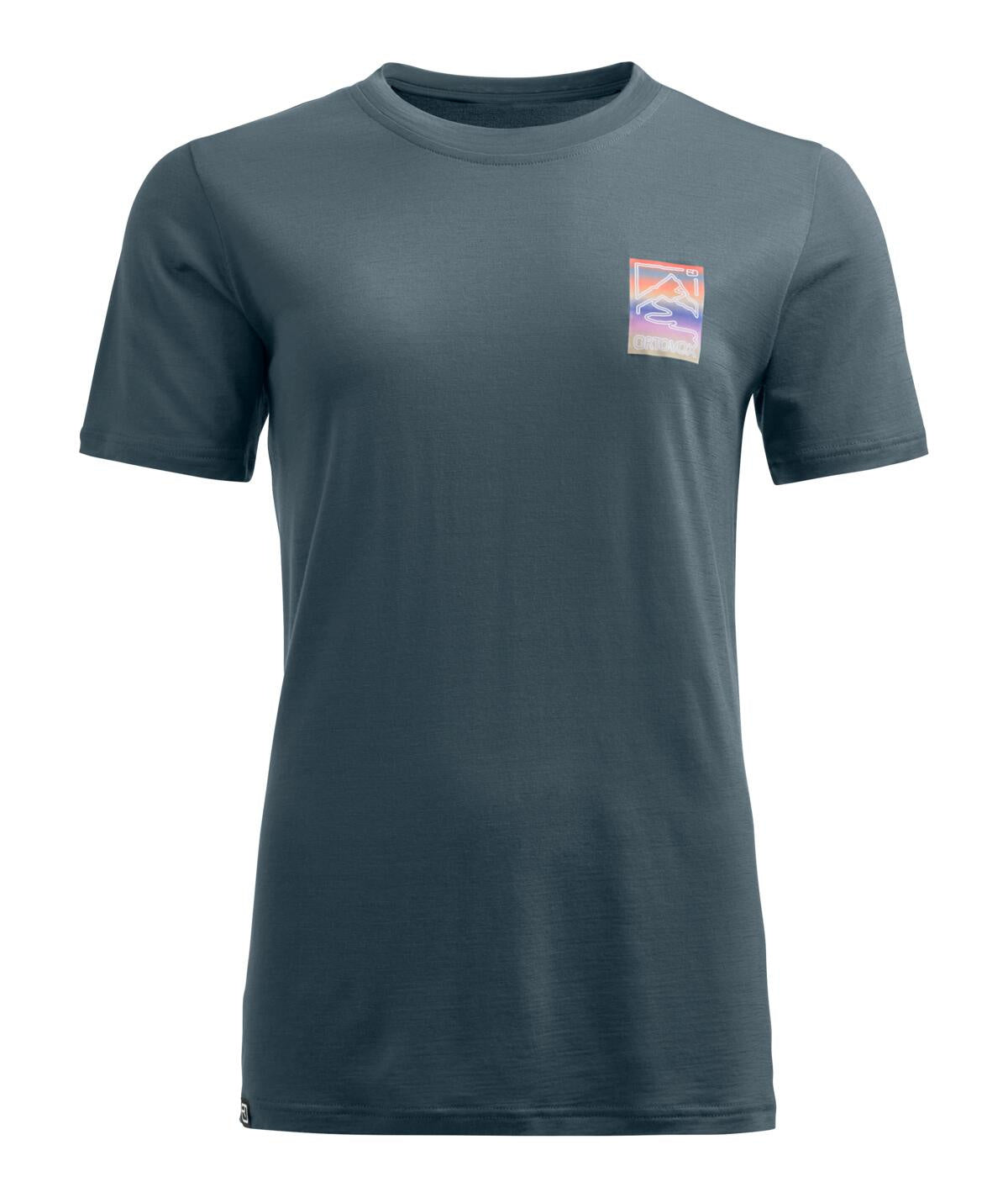 Funktionsshirt aus Wollmix - 87801-dark arctic grey - Grau