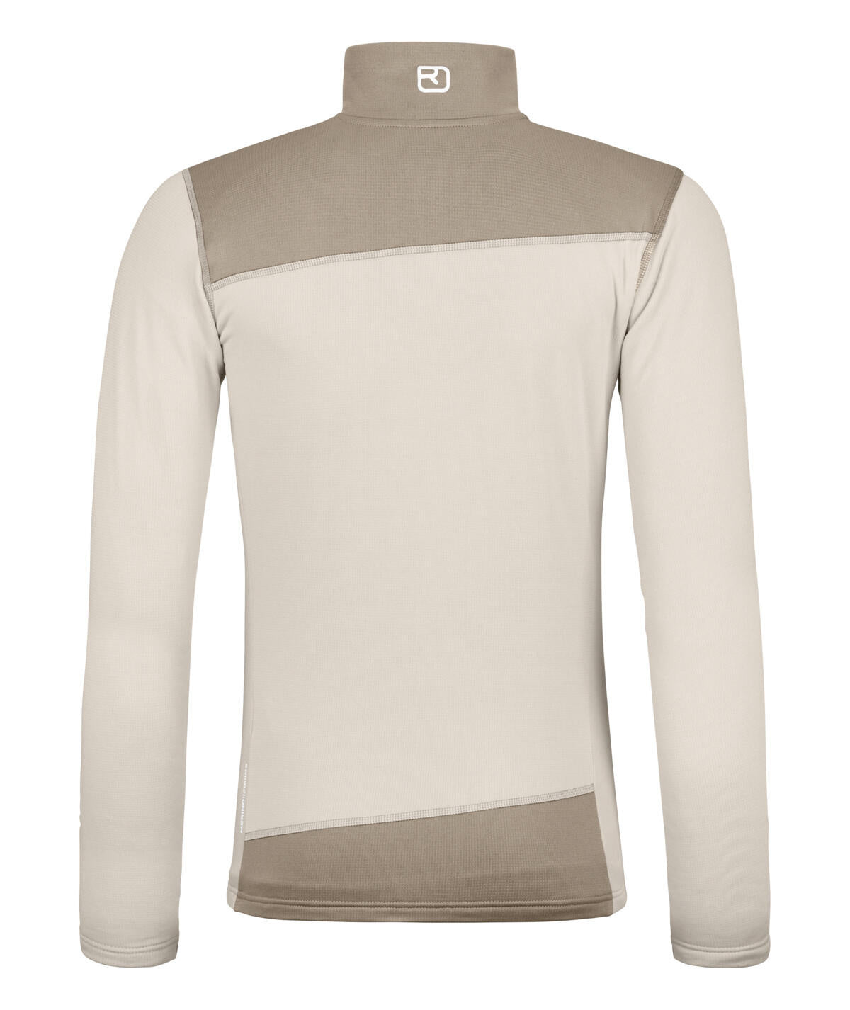 Fleecejacke mit Stehkragen - 00101-white chalk - Creme