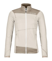 Fleecejacke mit Stehkragen - 00101-white chalk - Creme